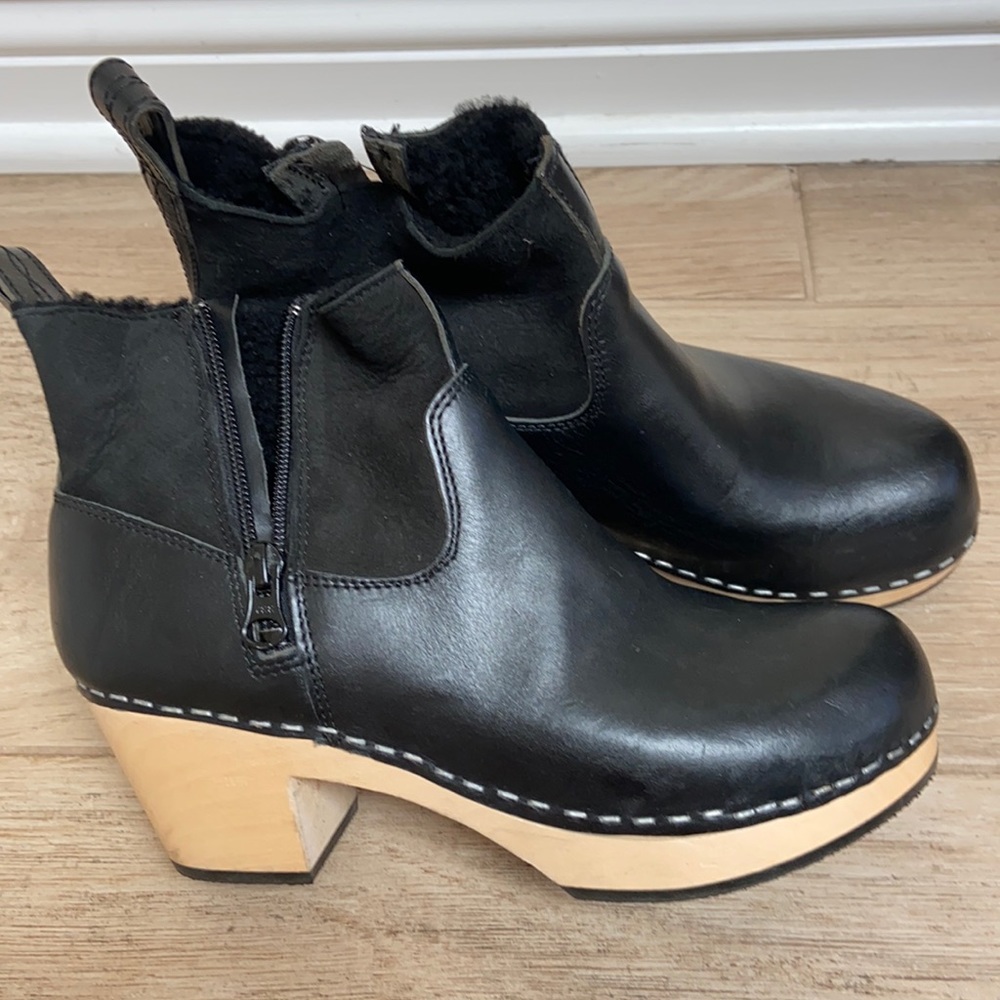Swedish Hasbeens Clog Booties